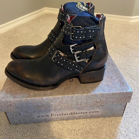 NIB Freebird Belgium Black size 10 - Picture 2 of 12